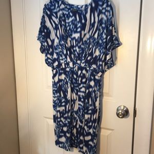 Beautiful blue and white Taylor dress